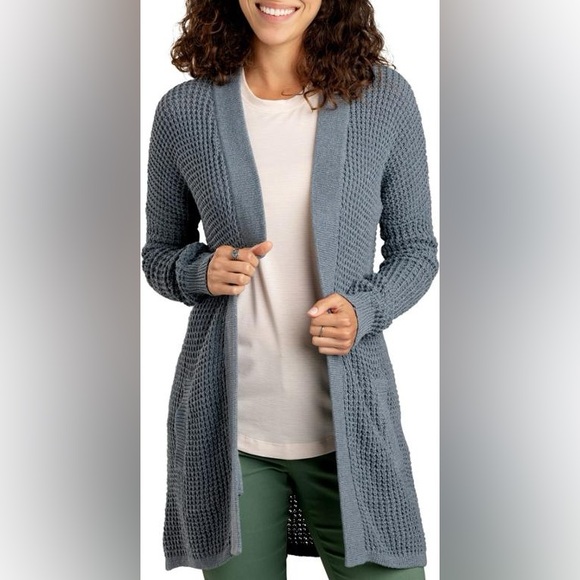 Toad&Co Sweaters - TOAD & CO Recycled Denim Cardi Sweater
